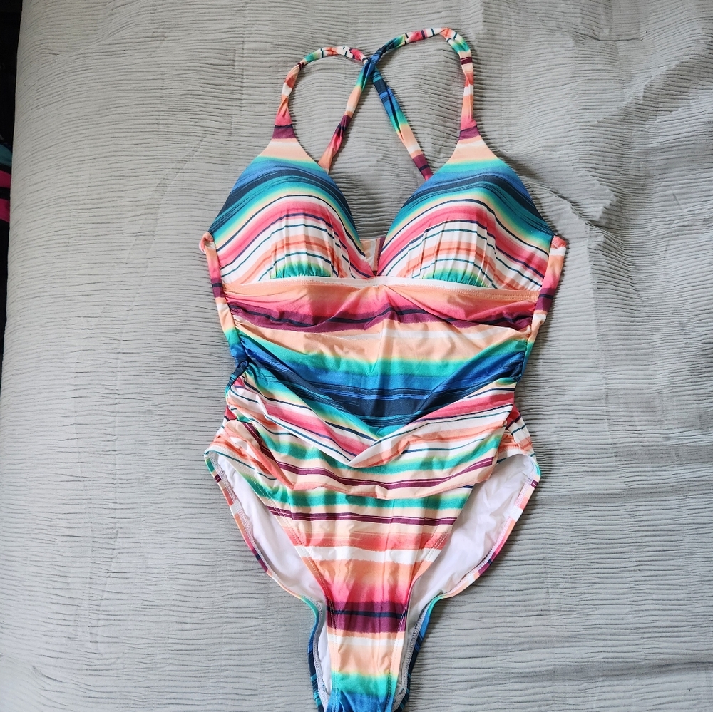 La Blanca Multicolor Swimsuit Sz 10